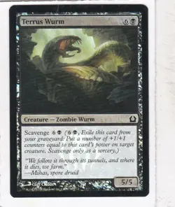 MTG: Return to Ravnica: Foil: Terrus Wurm - Image 1