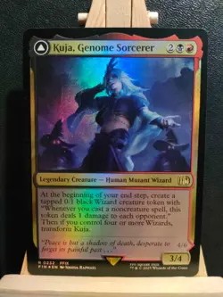 Kuja, Genome Sorcerer FOIL - Final Fantasy - Rare - NM (see pics) MTG - Image 1