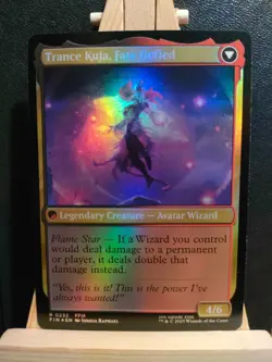 Kuja, Genome Sorcerer FOIL - Final Fantasy - Rare - NM (see pics) MTG - Image 2