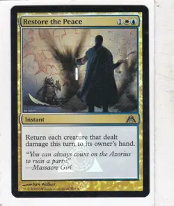 MTG: Dragons Maze: Foil: Restore the Peace - Image 1