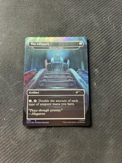 1X NM The AllSpark (Doubling Cube) Foil Secret Lair X Transformers - Image 1