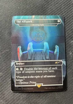 1X NM The AllSpark (Doubling Cube) Foil Secret Lair X Transformers - Image 2