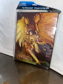 Sealed Ultra-Pro Akroma, Angel of Wrath 9 Pocket Portfolio/Binder Free ship Mtg - Image 1