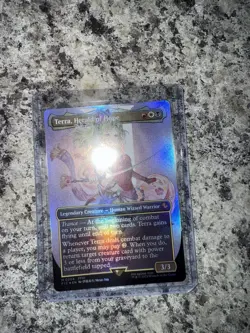 Terra, Herald of Hope (Borderless) Commander: Final Fantasy Foil - Image 3