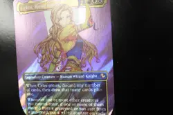 Celes, Rune Knight (Borderless) (Surge Foil) - Commander: FINAL FANTASY MTG 0209 - Image 3