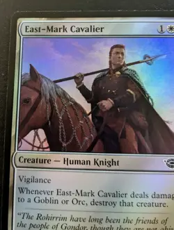 East-Mark Cavalier 0009 LTR Foil Common Lord Of The Rings Magic: The Gathering - Image 2
