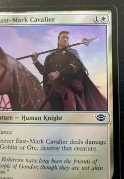 East-Mark Cavalier 0009 LTR Foil Common Lord Of The Rings Magic: The Gathering - Image 3