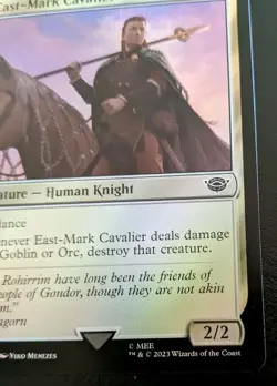 East-Mark Cavalier 0009 LTR Foil Common Lord Of The Rings Magic: The Gathering - Image 5