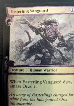 Easterling Vanguard (Showcase) 0534 LTR Foil Common Lord Of The Rings MTG - Image 2
