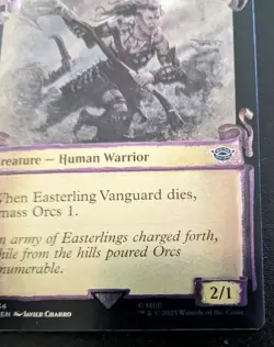 Easterling Vanguard (Showcase) 0534 LTR Foil Common Lord Of The Rings MTG - Image 5