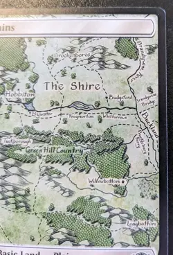 Plains (Full Art) 0273 LTR Land Lord Of The Rings Magic: The Gathering - Image 3