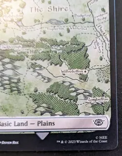 Plains (Full Art) 0273 LTR Land Lord Of The Rings Magic: The Gathering - Image 5