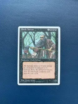 MTG Uncle Istvan Fourth Edition 165/379 Regular Uncommon - NM+ Never Played! - Image 1
