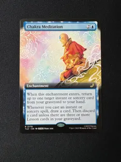 2025 MTG Avatar The Last Airbender Chakra Meditation Extended Art #179 - Image 1