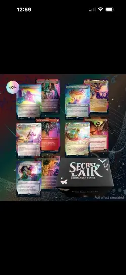 MTG From Cute To Brute Commander Deck Sealed Secret Lair Drop - Image 1
