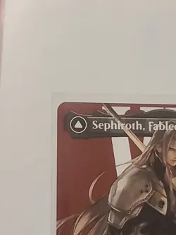 Sephiroth, Fabled SOLDIER (0382) (Borderless) Final Fantasy Regular - Image 2