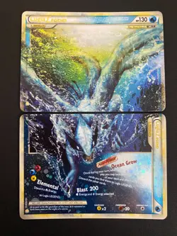 Pokemon TCG Lugia LEGEND Heartgold & Soulsilver 113+114/123 Holo Holo Rare - Image 1