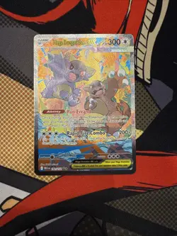 Pokemon TCG Mega Kangaskhan EX 182/132 Mega Evolution Secret Illustration Card - Image 1
