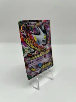 Pokemon TCG Mega M Gengar EX XY166 Black Star Promo Ultra Rare - NM - Image 3