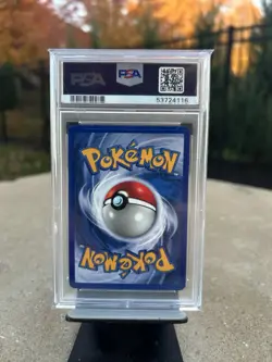1999 Pokemon Game 59 Poliwag Base Set Vintage WOTC Era PSA 9 Mint Graded - Image 2