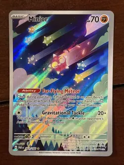 Pokemon Paradox Rift Minior 201/182 Illustration Rare Holo - Image 1