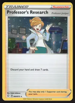 Professor's Research 060/072 Cosmos Holo Pokemon TCG Promo NM - Image 1