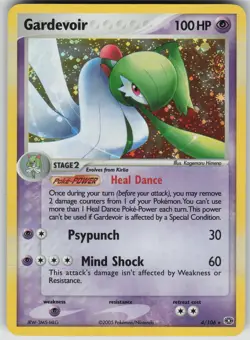 Pokemon TCG Gardevoir Holo Rare Emerald 4/106 - Image 1