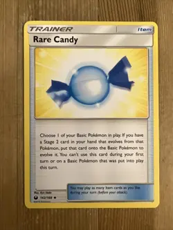 1x - Rare Candy - 142/168 - Uncommon NM Pokemon Sun & Moon: Celestial Storm - Image 1