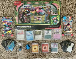 Pokemon Mega Evolution Lot-Sealed Collector Box & 2 Sealed Boosters Pks, & More! - Image 1
