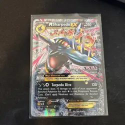 M Sharpedo EX XY200 Pokemon TCG Black Star Promo - Image 1