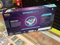 2022 Pokemon TCG Vaporeon VMAX Premium Collection Box Factory Sealed - Image 3