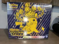 Pokemon Center Surging Sparks Elite Trainer Box 1x New Sealed PC ETB - Image 1
