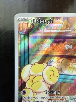 Pokemon Fidough Scarlet & Violet Base Set 213/198 Illustration Rare (NM) - Image 2