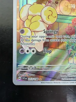 Pokemon Fidough Scarlet & Violet Base Set 213/198 Illustration Rare (NM) - Image 4