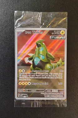 Pokemon TCG Iron Thorns SVP 098 SEALED Promo S&V Temporal Forces - Image 1