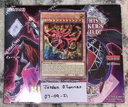 Yu-Gi-Oh! Slifer the Sky Dragon Secret Pharaoh Rare NM 1st Edition KICO-EN063 - Image 4