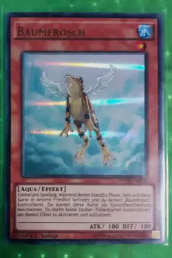 Yu-Gi-Oh DUSA-DE058, Baumfrosch, "near mint", 1. Auflage NEU - unbespielt - Image 1