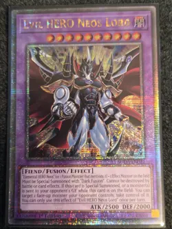 Yu-Gi-Oh! Evil HERO Neos Lord SUDA-EN031 Quarter Century Rare - Image 1
