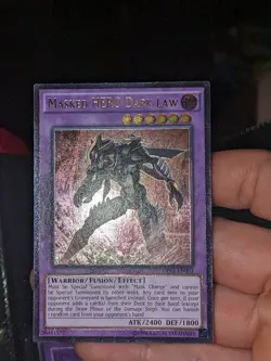 YUGIOH Masked HERO Dark Law OP01-DE003 ULTIMATE **English** Nm - Image 1