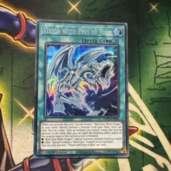 Yugioh! Vision with Eyes of Blue MP23-EN026 Secret Rare 1st Edition NM - Image 1