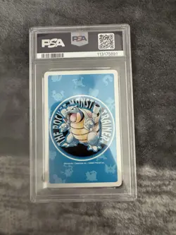 1998 Pokemon Blue Version Deck PSA 10 Moltres 4 of Clubs Card Playing Cards - Image 3