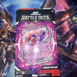 Pokemon Tinkaton ex Battle Deck Level 1 60-Card Set - Image 1
