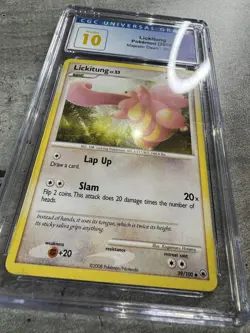 Pokemon Card Lickitung CGC 10 Pristine Mint, Majestic Dawn 39/100, 2008 (1) - Image 5