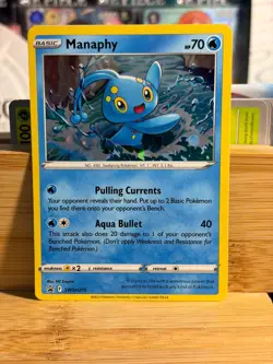 MANAPHY SWSH275 Sword & Shield Black Star Promo Cards Holo Promo Near Mint - Image 1