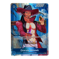One Piece (TCG/CCG): (PRB-01) - Dracule Mihawk (OP01-070) Alt Art Card - Image 1