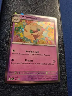 2025 Pokemon Mega Evolutions Phantasmal Promo Card Whimsicott #19 - Image 1
