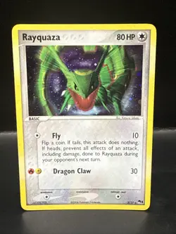Pokemon TCG Rayquaza Holo Rare Card 3/17 Pop Series 1 Promos - Image 1