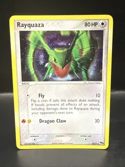Pokemon TCG Rayquaza Holo Rare Card 3/17 Pop Series 1 Promos - Image 2
