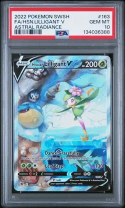 PSA 10 Lilligant V Alternate Art Astral Radiance Pokemon Card - Image 1