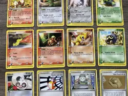 Pokemon TCG Sandstorm Set - Lot Of 12 Non Holo e-reader Cards - Steelix Arcanine - Image 3